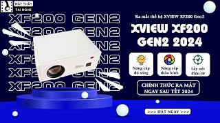 Xview Xf200 thế hệ 2 nâng cấp 20 độ sáng 1500 Ansi lấy nét điện tử và ngoại hình vẫn xấu [upl. by Yorgo]