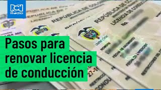 ¿Cómo renovar la licencia de conducción [upl. by Brass]