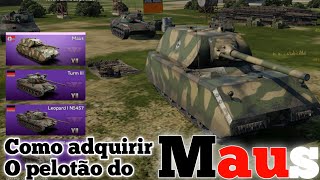 Como pegar o Pelotão do Maus  WarThunder Mobile [upl. by Zoeller]