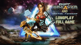 RiftBreaker and Metal Terror DLC  Full Game  Long Play No Commentary [upl. by Atekin892]