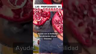 LAS PROPIEDADES DE LA GRANADA 😱 [upl. by Airdua]