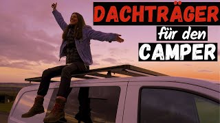 Individueller Dachgepäckträger für den CAMPER  Dachträger Montage an einem Vito Camper Ausbau [upl. by Anetsirk]