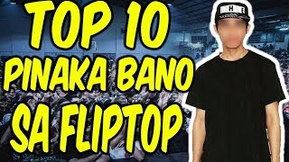 Fliptop Top 10 Most Bano Emcees of 2019 [upl. by Leeann]