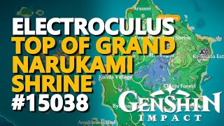 Electroculus Top of Grand Narukami Shrine Genshin Impact [upl. by Placido]