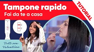 Come fare il tampone antigenico rapido nasale Tutorial per effettuare il tampone fai da te a casa [upl. by Katrinka945]