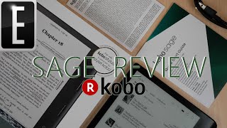 Kobo Sage 8quot Note Taking eReader Review [upl. by Nawiat358]