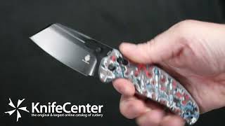 Kizer Cutlery Ki4488AC1 Sheepdog Knives Chris Conaway c01c Clutch Lock Flipper Knife [upl. by Lenod544]