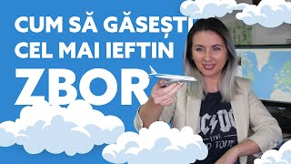 Cum să găsești cel mai ieftin zbor cu avionul  tutorial [upl. by Bullough]