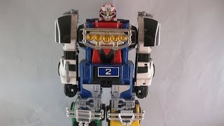 Retro Review Deluxe Turbo Megazord Power Rangers Turbo [upl. by Ollie]