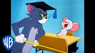 Tom amp Jerry  The Tom amp Jerry Lesson  Classic Cartoon Compilation  WB Kids [upl. by Gabriela]