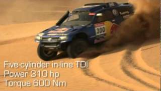 Dakar 2011 Volkswagen Race Touareg 3 [upl. by Leeda]