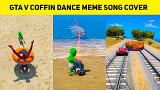 GTA V COFFIN DANCE MEME SONG COVER  Episode 14 [upl. by Ahtnicaj]