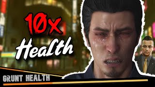 Yakuza 0 but Enemies have 10x Health [upl. by Labanna]