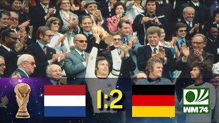 1974 World Cup final  Netherlands vs West Germany [upl. by Meingolda]