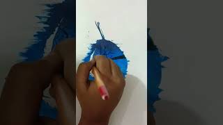 Peepal Leaf drawing Part 1 Easy Drawing and Craft  Subscribe for more  drawing [upl. by Innoc889]