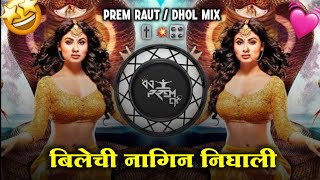 बिलेची नागिन निघाली dj song  dj song नागपंचमी  dj prem chikhlikar ❤️💥 [upl. by Ahsehat]