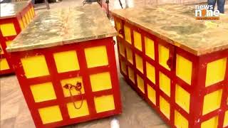 Odisha Special Boxes Brought To Shri Jagannath Temple Ahead Of The Reopening Of Ratna Bhandar [upl. by Niu]