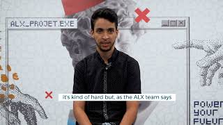 ALX Success Stories  Othmane opens up about his adventure [upl. by Lyrehs]