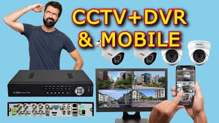 How to Remote View H264 DVR  How to Install CCTV Cameras With DVR  Network Setup on the DVR [upl. by Leacock]