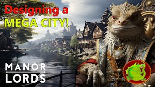 Manor Lords MEGA City Ideas War Conquest Even more ideas Can we hit 1k Subs tonight [upl. by Knorring12]