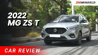 MG ZS T 2022 Review  ZigwheelsPh [upl. by Joelie]