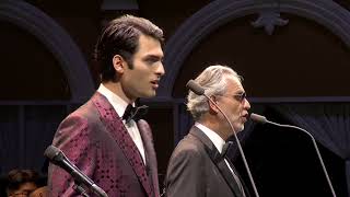 Andrea Bocelli sing with His Son Matteo Bocelli on “Fall on Me” [upl. by Boggs]