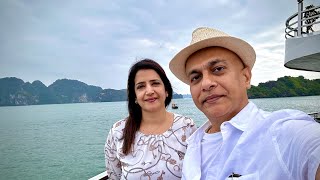 The HALONG BAY CRUISE Experience Vietnam World Heritage Site Luxury Cruise  Vietnam Vlog 02 [upl. by Amekahs]