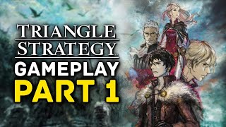 Triangle Strategy  Gameplay Walkthrough Part 1 [upl. by Atteuqahc]