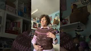 The Kevat Tee by Caitlin Hunter knitting yarn shortvideo [upl. by Nnylkcaj]