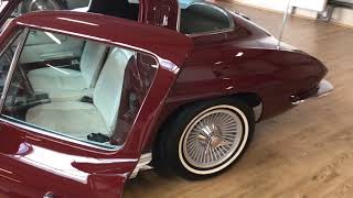 1964 Corvette C2 Coupe  Milano Maroon walk around [upl. by Ennovyahs]