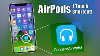 Connect AirPods with 1 Touch on iPhone [upl. by Klug]