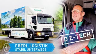 ETrucks im Arbeitsalltag ElektroUmstieg bei Eberl Logistik  Stabil Unterwegs 3  Renault Trucks [upl. by Tranquada]