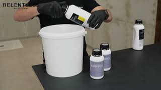 Applying High Performance Primer for Microcement [upl. by Gemina]