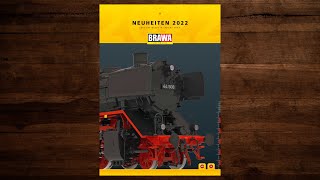 BRAWA Neuheiten 2022 – Modellbahn Katalog Produktübersicht H0 [upl. by Hseham]