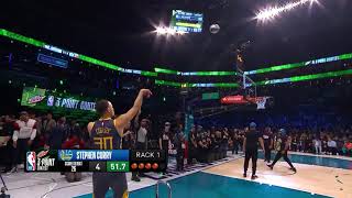 Three Point Contest Stephen Curry  Final Round  February 16 2019  NBA AllStar 2019 [upl. by Strage]