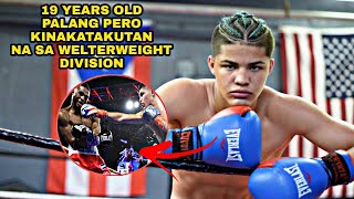 GRABE TO  19 YEARS OLD PALANG PERO KINAKATAKUTAN NA SA WELTERWEIGHT DIVISION [upl. by Saalocin]