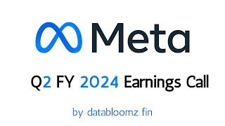 Meta Platforms Inc Q2 2024 Earnings Conference Call [upl. by Kristien]