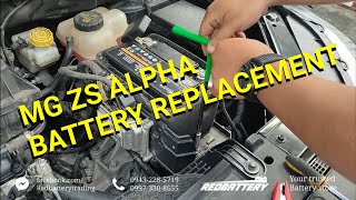 Mg zs alpha battery replacement [upl. by Sibelle]