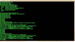 NTP Network Time Protocol lab in GNS3 [upl. by Lem]