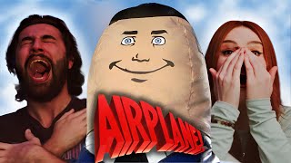 FIRST TIME WATCHING  Airplane 1980  MOVIE REACTION [upl. by Kari203]