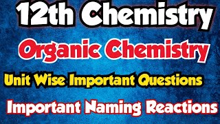 12th Chemistry 2nd mid term test Important Questions 2024Vincent Maths [upl. by Jandel]