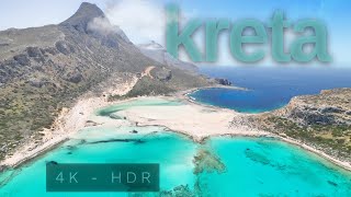 Kreta Trip  Balos amp Elefonisi Beach Chania Rethymno Matala amp Secret Spots 2022 UHD 4K HDR [upl. by Call]