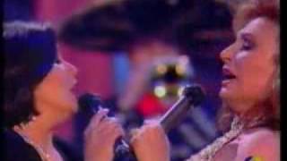 rocio jurado amor callado con ana gabriel [upl. by Moir]