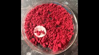 Making copper I oxide using Fehlings solution [upl. by Kelby]