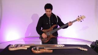 Monarch 4 Standard Fretless Demonstration Featuring Matt Garrison [upl. by Yadnil]