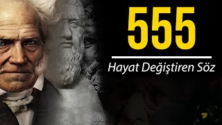 Her Biri Sizi Düşünmeye İtecek 555 Bilgelik Alıntısı  Hayat Değiştiren Sözler [upl. by Garett]