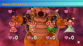 Mario Party 10 Bowser Party 136 Toadette Toad Spike Rosalina Mushroom Park Master Difficulty [upl. by Ardnwahs275]