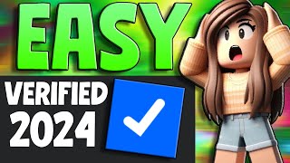 How To Get Verified On Roblox  Get The Blue Checkmark EASY 2024 [upl. by Haggai]