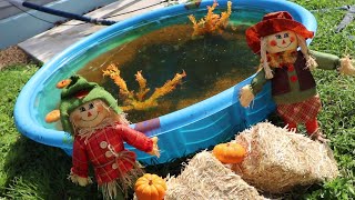 HALLOWEEN Mini POND WITH Fish [upl. by Reifel]