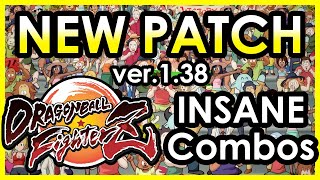 New Patch DBFZ Combos are SICK [upl. by Prager]